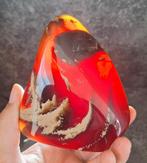 prachtig amber barnsteen sumatra indonesie 301 gram, Ophalen of Verzenden, Fossiel