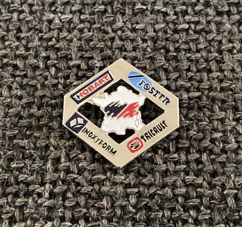 PIN - HOBART - FOSTER - INOXYFORM  - TRICAULT, Verzenden, Gebruikt, Overige onderwerpen, Speldje of Pin