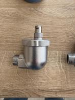 2x Caleffi automatische ontluchter CV 1/2", Ophalen of Verzenden, Zo goed als nieuw, Radiator