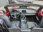 Mazda MX-5 ND 1.5i Skyactiv-G Skycruise, Auto's, Achterwielaandrijving, 139 g/km, Cabriolet, Leder