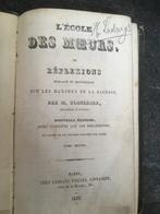 L' école des moeurs - sagesse - morales - 1837, Ophalen of Verzenden