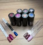 7 flesje gelpolish van Semilac, Overige kleuren, Ophalen of Verzenden, Zo goed als nieuw, Accessoires