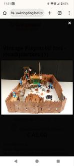 Playmobil vintage fort 3419, Ophalen of Verzenden, Zo goed als nieuw