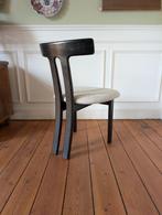 4 chaises "T-shaped" en chěne, Maison & Meubles, Enlèvement ou Envoi, Utilisé, Mid-century, Tissus