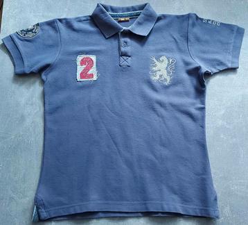 Blauw poloshirt in maat 14/16 jaar. beschikbaar voor biedingen