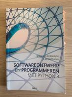 Softwareontwerp en Programmeren met Phython 3, Boeken, Informatica en Computer, Software, Jan Vanthienen; Ignace Van de Woestyne
