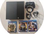 Play Station 4 (compleet met 3 games), Games en Spelcomputers, Spelcomputers | Sony PlayStation 4, Ophalen, Zo goed als nieuw