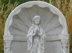 Bidkapel met Maria - volledig van steen - weerbestendig, Ophalen of Verzenden, Steen, Mensenbeeld