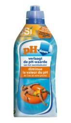 ph down verlaagt de ph waarde van het zwembadwater, Ophalen