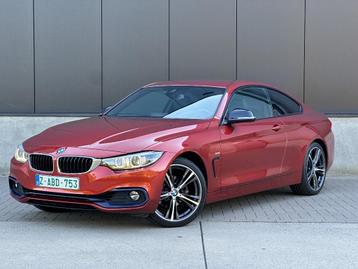 BMW 420i coupe in Sunset Orange beschikbaar voor biedingen