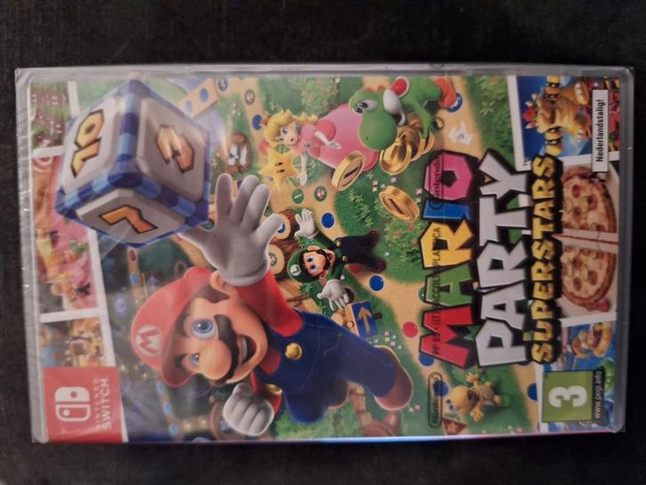 Mario Party Superstars NIEUW IN VERPAKKING, Games en Spelcomputers, Games | Nintendo Switch, Nieuw, Overige genres, Vanaf 3 jaar