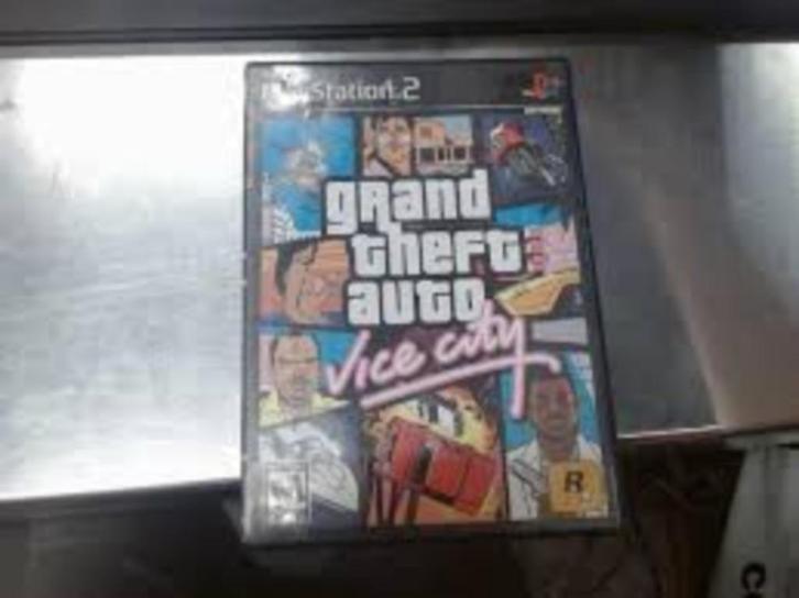 Gran Theft Auto: Vice City (PS2)., Games en Spelcomputers, Games | Sony PlayStation 2, Gebruikt, Avontuur en Actie, 1 speler, Vanaf 16 jaar