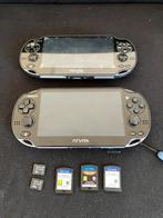 2X psvita 26 games pstv, Games en Spelcomputers, Spelcomputers | Sony PlayStation Vita, Ophalen, Zo goed als nieuw, Zwart, Met camera