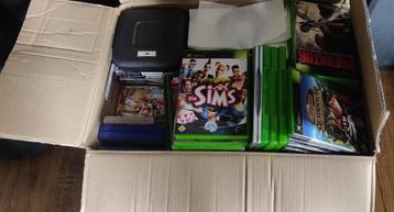 Lot de  +-177 jeux vidéos PlayStation/Xbox/Nintendo