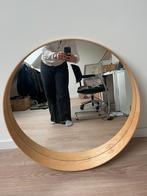 Spiegel - stockholm (eikenfineer), Ophalen, Zo goed als nieuw, Rond, 75 tot 100 cm