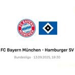 Tickets Bayern vs Hamburg 13 septembre 2025 – Allianz Arena, Tickets en Kaartjes, Sport | Voetbal, September