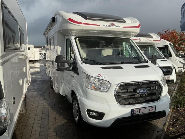 Roller Team Kronos 265TL, Caravans en Kamperen, Mobilhomes, Bedrijf, Half-integraal, Fiat, Ford, Elektrisch, Automaat, Koelkast