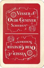 Joker met VISSER Jenever / Distilleerderij reclame, Ophalen of Verzenden, Gebruikt, Joker(s)