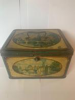 Boîte métal ancienne - rare - décoration Bruges, Ophalen of Verzenden, Gebruikt, Overige, Overige merken