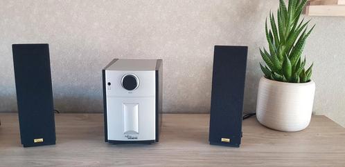 Mini Speakerset met subwoofer, Audio, Tv en Foto, Luidsprekerboxen, Gebruikt, Subwoofer, Ophalen