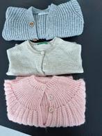 Cardigans 3 stuks, Kinderen en Baby's, Babykleding | Maat 62, Ophalen of Verzenden, Zo goed als nieuw