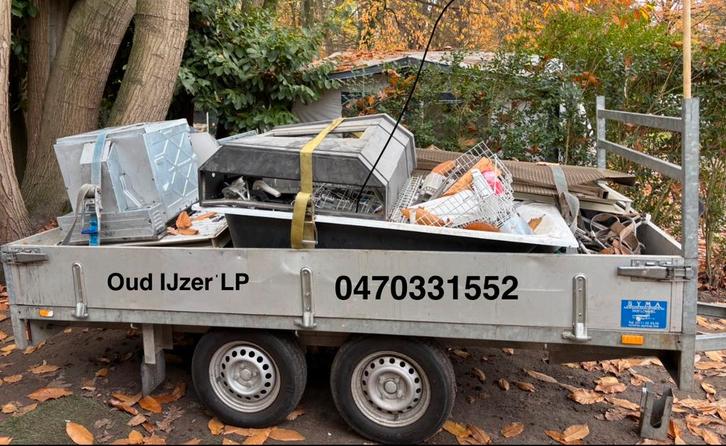 Ophaling oud ijzer 0470331552, Doe-het-zelf en Bouw, Metalen, Gebruikt, Overige metalen, Ophalen