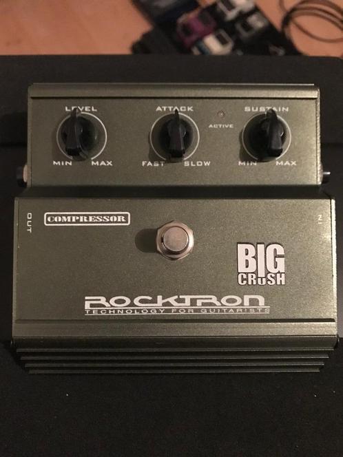 Rocktron Big Crush Comp, Muziek en Instrumenten, Effecten, Zo goed als nieuw, Compressor, Ophalen of Verzenden