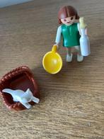 playmobil meisje met poes, Ophalen of Verzenden, Gebruikt, Los Playmobil