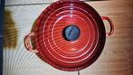 Cocotte LECREUSET, Huis en Inrichting, Keuken | Potten en Pannen, Ophalen of Verzenden, Zo goed als nieuw, Gietijzer, Kookpan of Snelkookpan