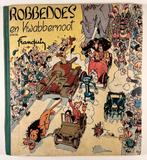 Robbedoes en Kwabbernoot - 1949 - Franquin - 1ste druk - HC, Boeken, Ophalen of Verzenden