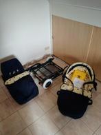 Kinderwagen combinatie, Kinderen en Baby's, Ophalen, Zo goed als nieuw, Combiwagen, Verstelbare duwstang