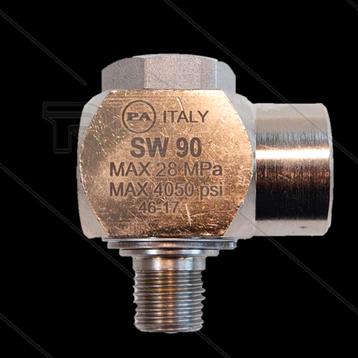 Haakse Swivel Messing-RVS 250 Bar Compact beschikbaar voor biedingen