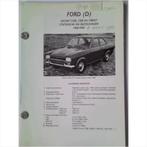 Ford Escort 1100 1300 Vraagbaak losbladig 1968-1970 #2 Neder, Gelezen, Ophalen of Verzenden, Ford