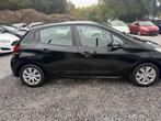 Peugeot 208 Benzine 5 Deurs! Airco PDC! 85 DKM!, 50 kW, Euro 6, Zwart, Bedrijf