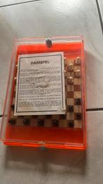 Damspel + paardjesspel vintage, Hobby en Vrije tijd, Ophalen, Zo goed als nieuw