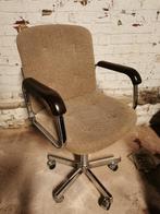 Chaise de bureau vintage en bon état, Maison & Meubles, Canapés | Sofas & Chaises Longues, Vintage, Enlèvement, Une personne, Tissus