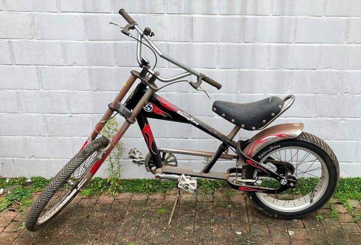 Schwinn Sting-Ray Chopper fiets., Vélos & Vélomoteurs, Vélos | Cruisers & Lowriders, Utilisé, Hommes, Chopper, Acier, Enlèvement