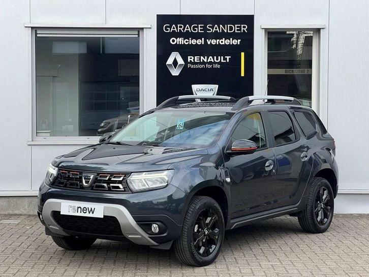 Dacia Duster TCe Extreme EDC, Autos, Dacia, Duster, Essence, SUV ou Tout-terrain, Automatique, Argent ou Gris, Noir