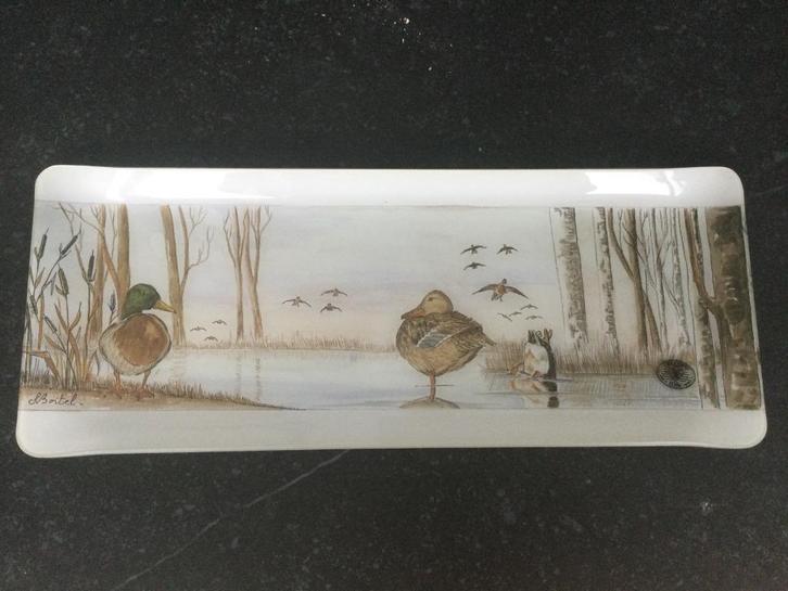 Vintage : joli plateau Alpac année 1980, Antiquités & Art, Curiosités & Brocante, Enlèvement