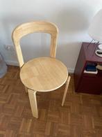 Design stoel hout, Huis en Inrichting, Stoelen, Ophalen, Bruin, Scandinavisch, Zo goed als nieuw