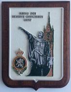 wapenschild kring der reserve officieren Gent, Ophalen of Verzenden, Landmacht, Overige typen