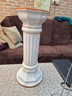 Vintage ceramische zuil plantenstander 50cm hoog, Huis en Inrichting, Woonaccessoires | Zuilen en Pilaren, Ophalen