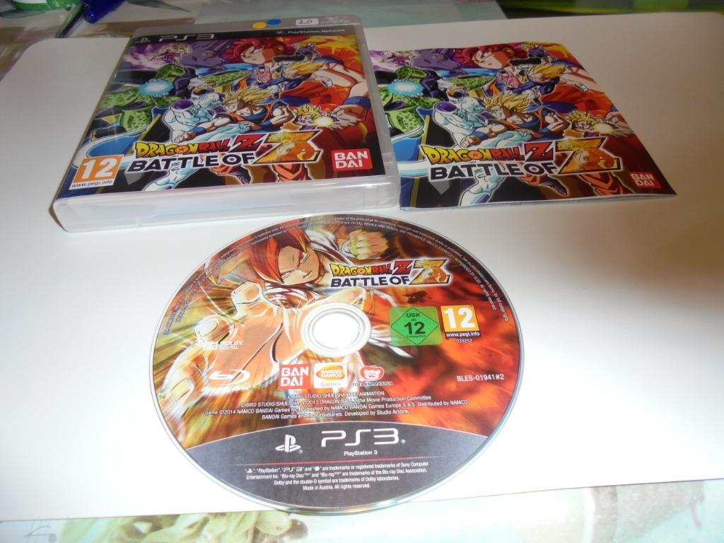 Playstation 3 Dragon Ball Z Battle of Z (orig-compleet), Enlèvement ou Envoi, 1 joueur, À partir de 12 ans, Combat
