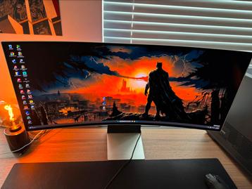 Samsung Oled LS34DG850, Gaming, Autres types, Haut-parleurs intégrés, Moins de 1 ms