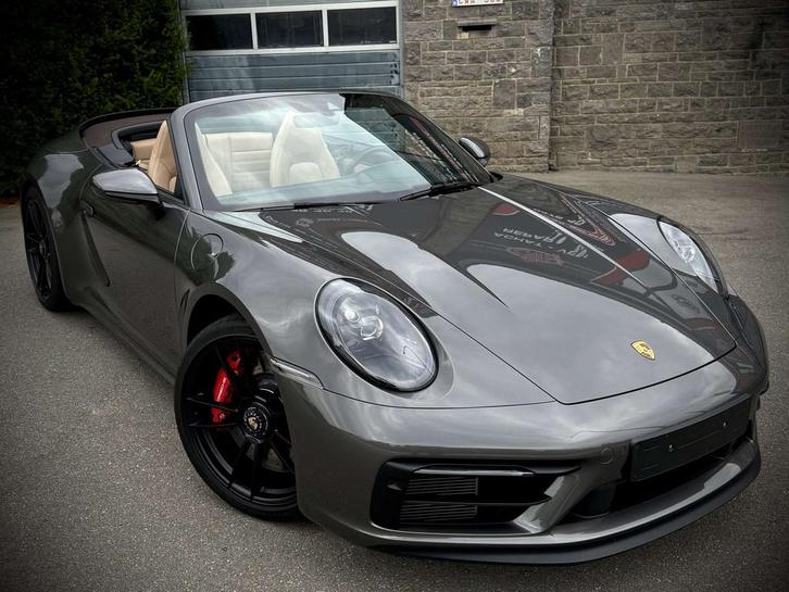 Porsche 992 Carrera 4 GTS PDK Cabrio. (bj 2022, automaat), Auto's, Porsche, Bedrijf, Te koop, 4x4, ABS, Achteruitrijcamera, Airbags