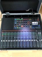 Soundcraft SI Compact 24 + MADI-USB + Case, 20 kanalen of meer, Gebruikt, Microfooningang, Ophalen