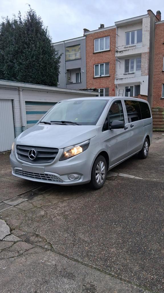 Mercedes-Benz vito diesel année 2020 erou 6D 109000km, Auto's, Mercedes-Benz, Particulier, Vito, Bluetooth, Parkeercamera, Radio