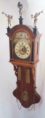 Horloge de queue frisonne bureau 112 cm semainier, Enlèvement ou Envoi