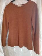 T-shirt,roestbruin,licht glanzend,maat:M., Kleding | Dames, Maat 38/40 (M), Bruin, Ophalen of Verzenden, Zo goed als nieuw