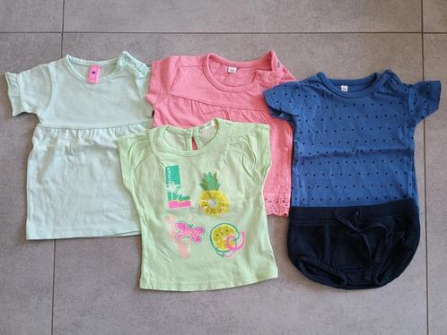 Zomerkledij, maat 50/56, Kinderen en Baby's, Babykleding | Maat 50, Gebruikt, Meisje, Shirtje of Longsleeve, Ophalen